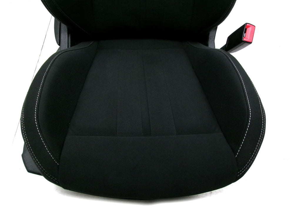 2015 - 2023 Ford Mustang Seats, Coupe, Black Cloth Manual #0287 | Picture # 25 | OEM Seats