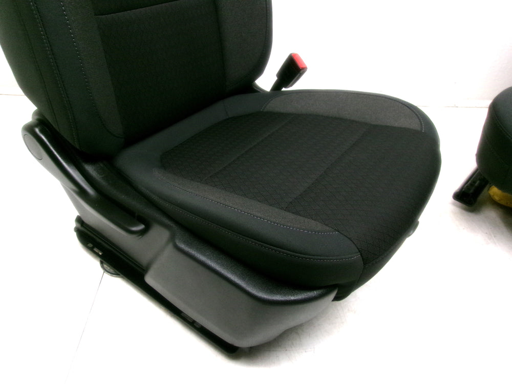 2019 - 2023 GMC Sierra Chevy Silverado Seats Black Cloth Powered #1270 | Picture # 8 | OEM Seats