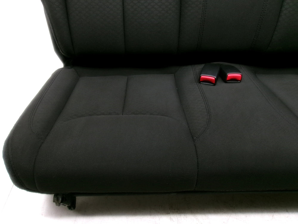 2007 - 2018 Jeep Wrangler JK Rear Seat, Black Cloth #1272 | Picture # 6 | OEM Seats