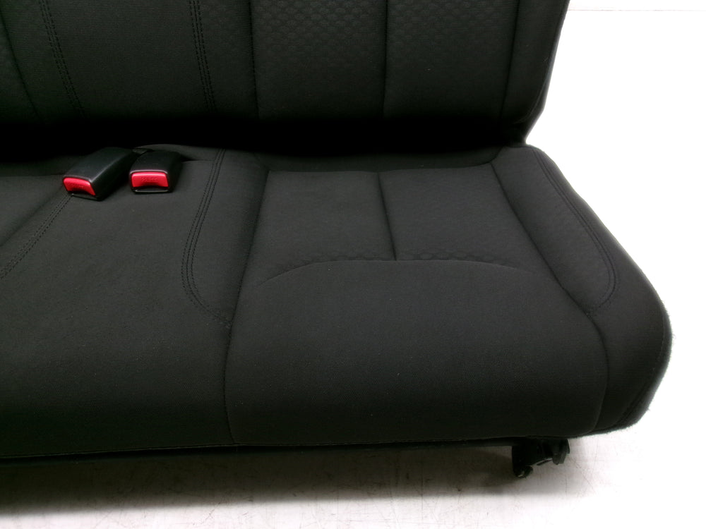 2007 - 2018 Jeep Wrangler JK Rear Seat, Black Cloth #1272 | Picture # 7 | OEM Seats
