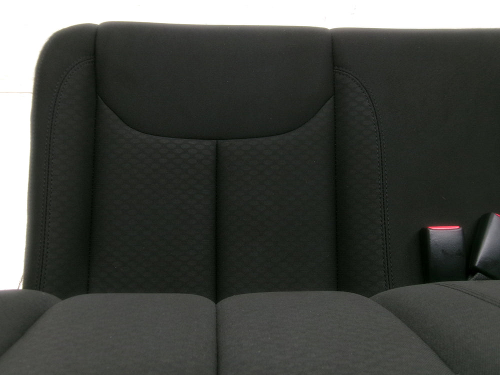 2007 - 2018 Jeep Wrangler JK Rear Seat, Black Cloth #1272 | Picture # 8 | OEM Seats