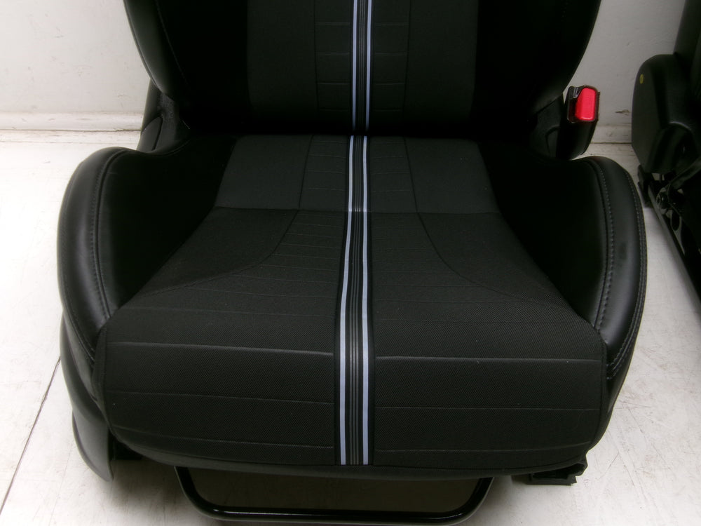 2019 - 2022 Hyundai Veloster N Seats Black Leather & Cloth N Light #1273 | Picture # 6 | OEM Seats