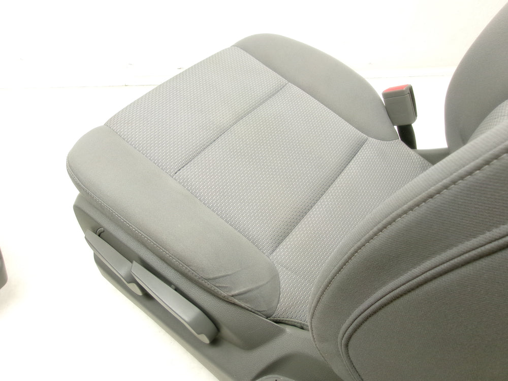 2014 - 2020 GMC Sierra Chevy Silverado Seats Gray Cloth Manual #1274 | Picture # 13 | OEM Seats