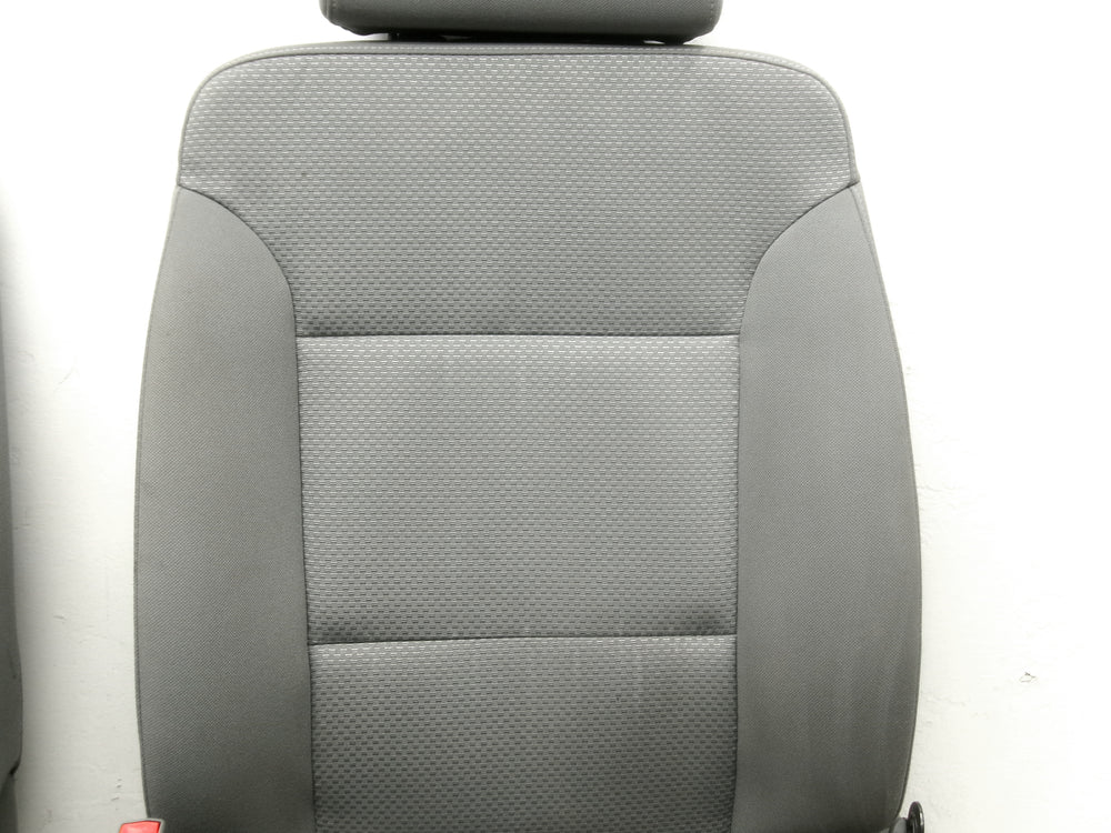 2014 - 2020 GMC Sierra Chevy Silverado Seats Gray Cloth Manual #1275 | Picture # 7 | OEM Seats