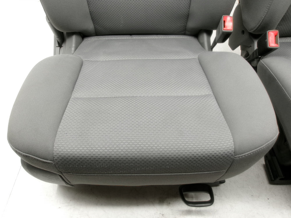 2014 - 2020 GMC Sierra Chevy Silverado Seats Gray Cloth Manual #1275 | Picture # 8 | OEM Seats