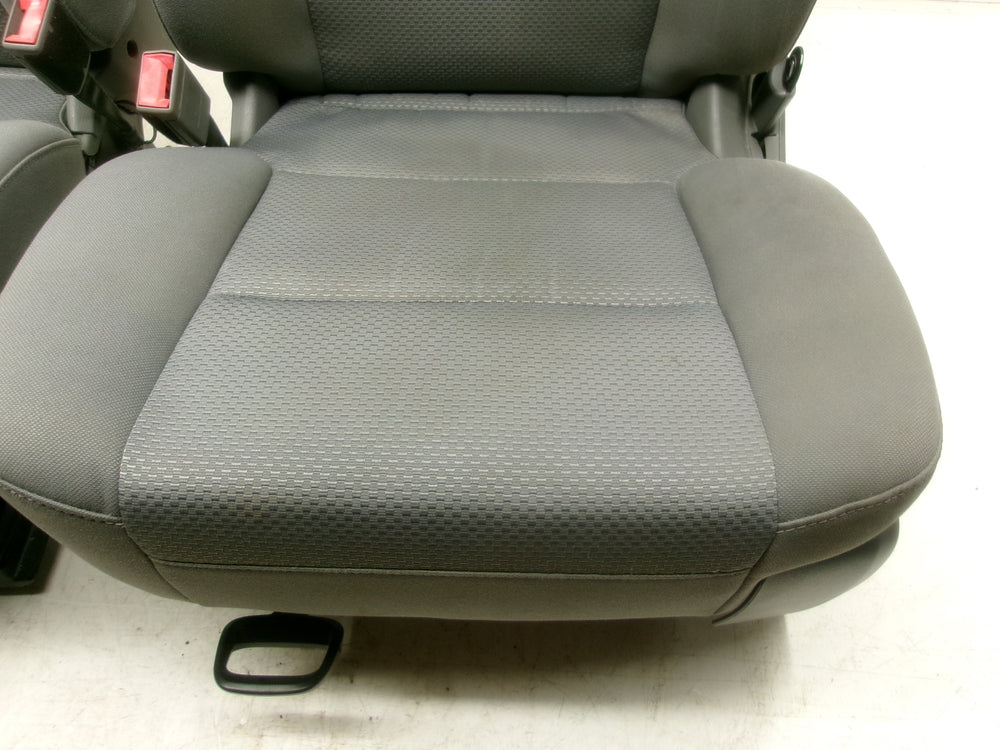 2014 - 2020 GMC Sierra Chevy Silverado Seats Gray Cloth Manual #1275 | Picture # 9 | OEM Seats