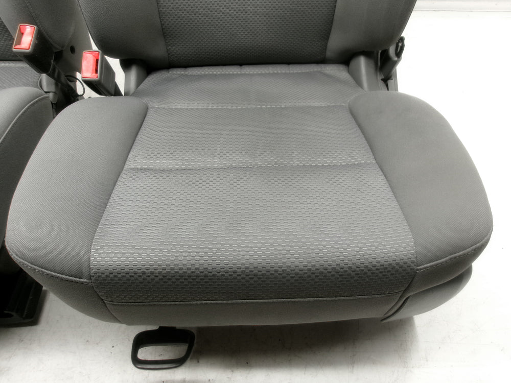 2014 - 2020 GMC Sierra Chevy Silverado Seats Gray Cloth Manual #1275 | Picture # 10 | OEM Seats
