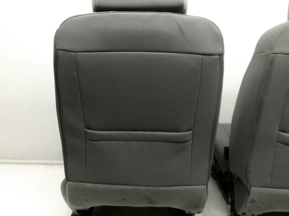 2014 - 2020 GMC Sierra Chevy Silverado Seats Gray Cloth Manual #1275 | Picture # 16 | OEM Seats