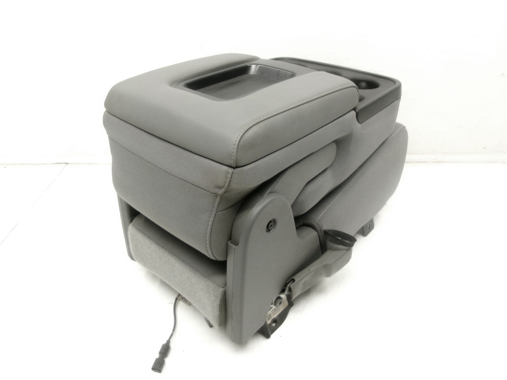 2014 - 2018 GMC Sierra Chevy Silverado Jumpseat Console Ash Gray Cloth #1277 | Picture # 6 | OEM Seats