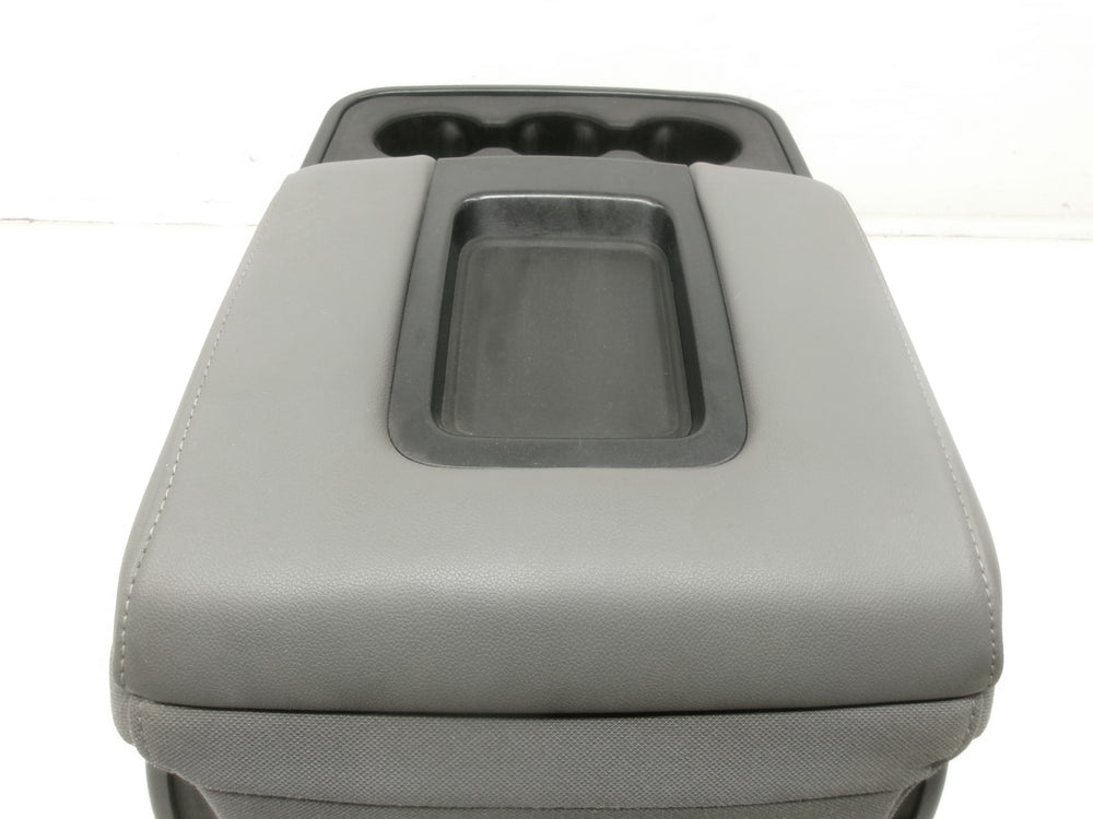 2014 - 2018 GMC Sierra Chevy Silverado Jumpseat Console Ash Gray Cloth #1277 | Picture # 11 | OEM Seats