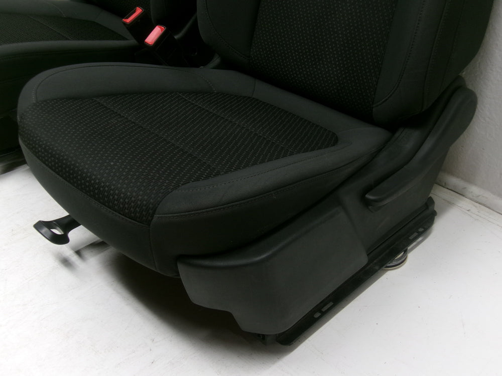 2019 - 2023 Chevy Silverado GMC Sierra Front Seats, Manual Black Cloth #1279 | Picture # 9 | OEM Seats