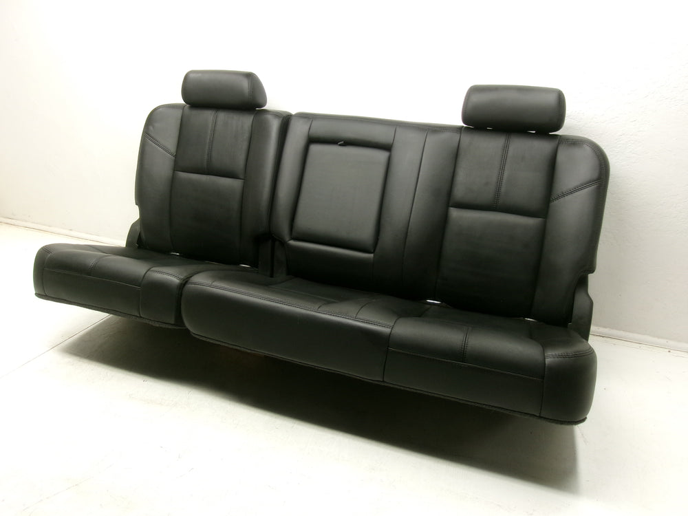 2007 - 2013 Silverado/Sierra Rear Seats, Black Leather, Crew Cab #1280 | Picture # 13 | OEM Seats