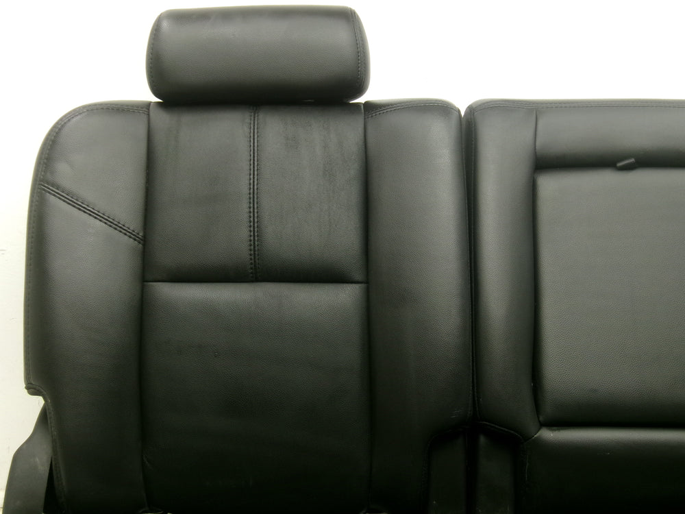 2007 - 2013 Silverado/Sierra Rear Seats, Black Leather, Crew Cab #1280 | Picture # 3 | OEM Seats