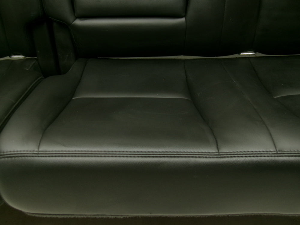 2007 - 2013 Silverado/Sierra Rear Seats, Black Leather, Crew Cab #1280 | Picture # 8 | OEM Seats