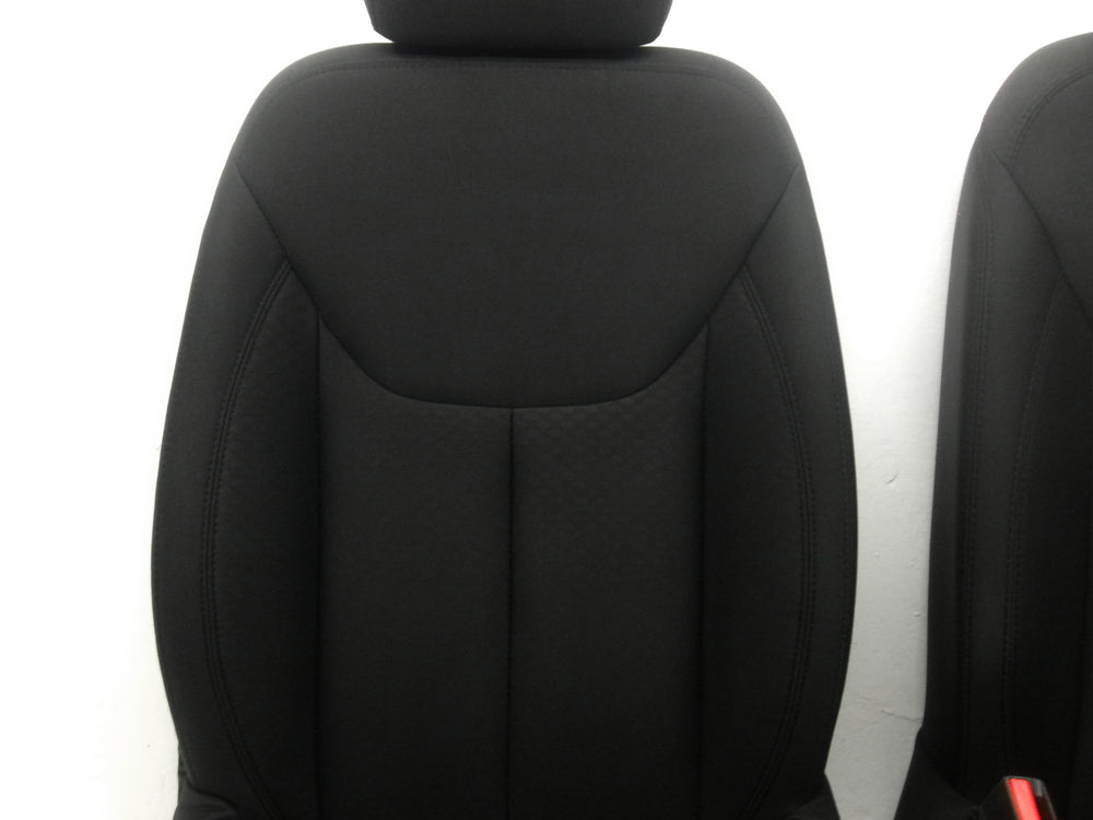 2013 - 2018 Jeep Wrangler Seats, JK 2 Door Black Cloth #1284 | Picture # 4 | OEM Seats