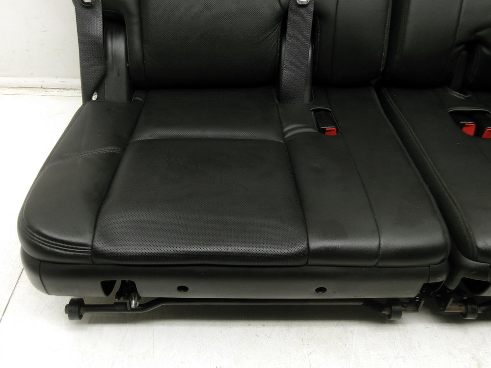 2007 - 2014 GM Black Leather 3rd Row Seat Seats for Tahoe, Yukon, Suburban and Escalade #1282 | Picture # 6 | OEM Seats