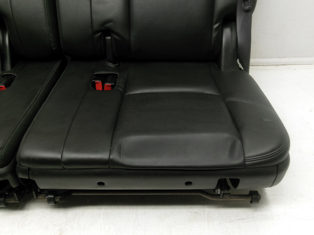 2007 - 2014 GM Black Leather 3rd Row Seat Seats for Tahoe, Yukon, Suburban and Escalade #1282 | Picture # 7 | OEM Seats