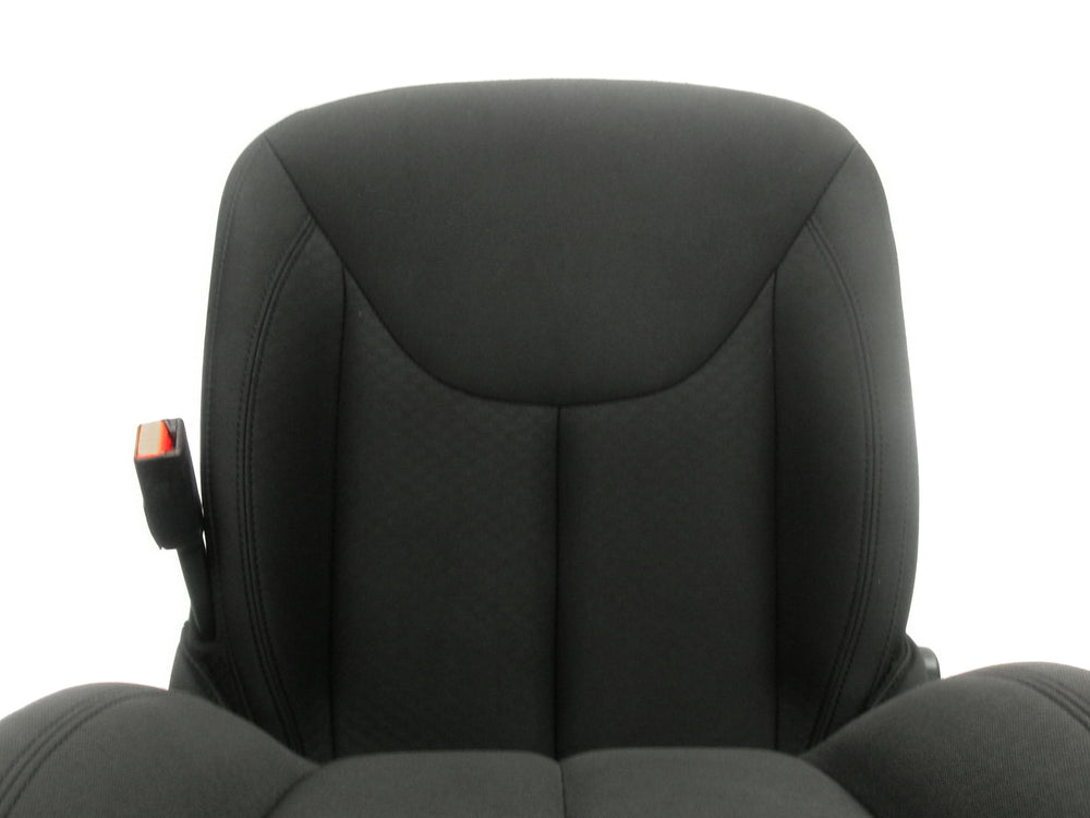 2013 - 2018 Jeep Wrangler Seats, JK 2 Door Black Cloth #1284 | Picture # 14 | OEM Seats