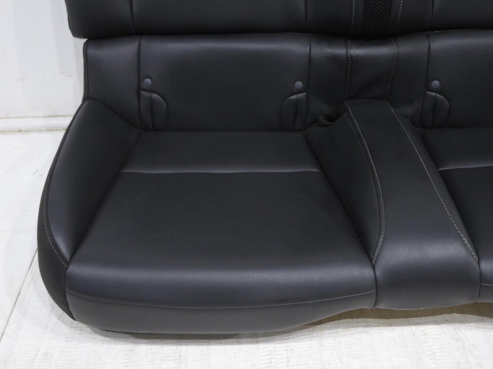 2010 - 2015 Chevy Camaro Seats, Rear, Black Leather, Convertible #1095 | Picture # 3 | OEM Seats