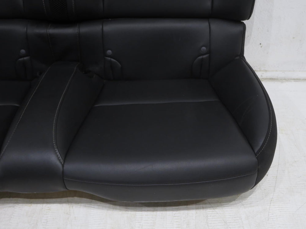 2010 - 2015 Chevy Camaro Seats, Rear, Black Leather, Convertible #1095 | Picture # 4 | OEM Seats
