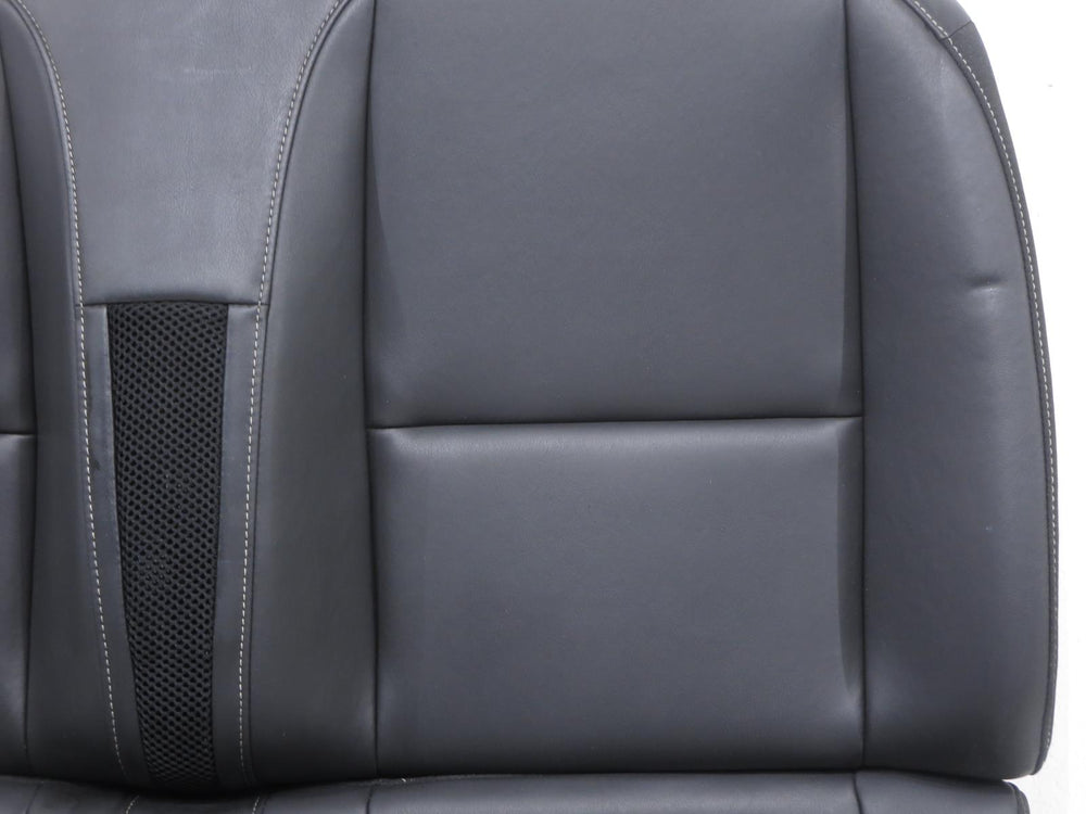 2010 - 2015 Chevy Camaro Seats, Rear, Black Leather, Convertible #1095 | Picture # 6 | OEM Seats