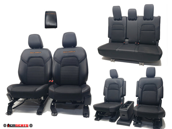 2022 - 2024 Nissan Pathfinder Rock Creek Seats, Black Leather 3 Rows #1055