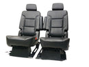 2015 - 2020 Chevy Tahoe GMC Yukon Second Row Bucket Seats, Black Leather #1063 | Picture # 12 | OEM Seats