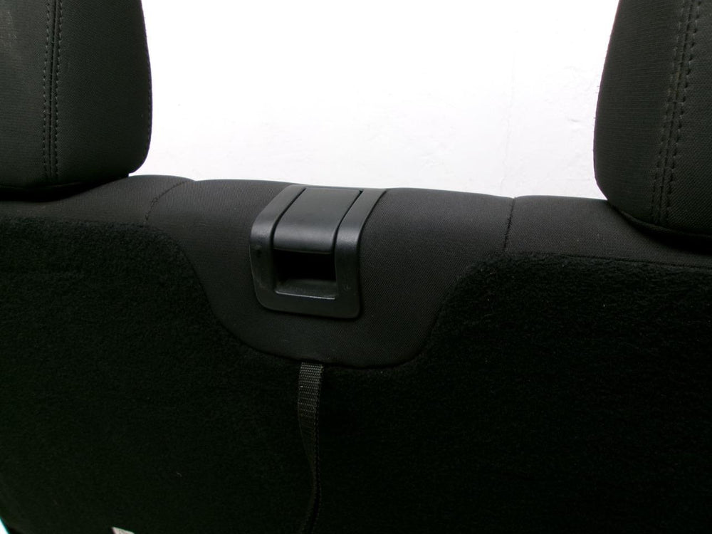 2007 - 2018 Jeep Wrangler Seats OEM Black Cloth 2 Door JK Rear Seat #1402 | Picture # 6 | OEM Seats