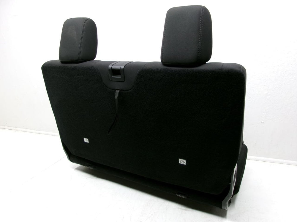 2007 - 2018 Jeep Wrangler Seats OEM Black Cloth 2 Door JK Rear Seat #1402 | Picture # 7 | OEM Seats