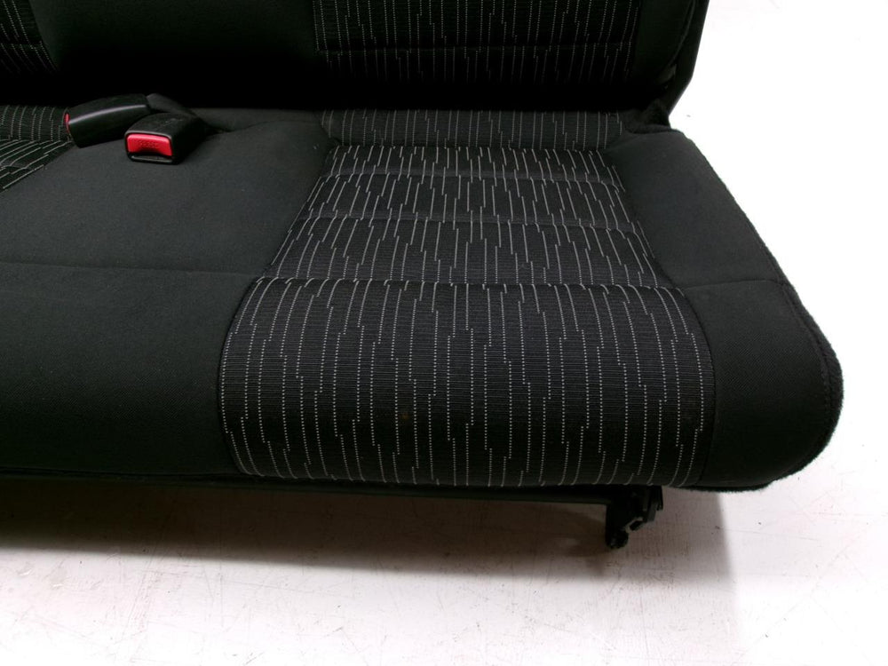 2007 - 2018 Jeep Wrangler Seats OEM Black Cloth 2 Door JK Rear Seat #1403 | Picture # 5 | OEM Seats