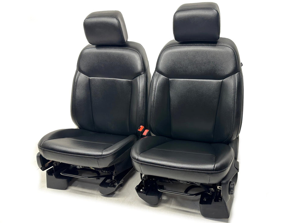 2019 - 2024 Ford Ranger Front Seats, Super Crew, Black Vinyl XL #1089 | Picture # 1 | OEM Seats