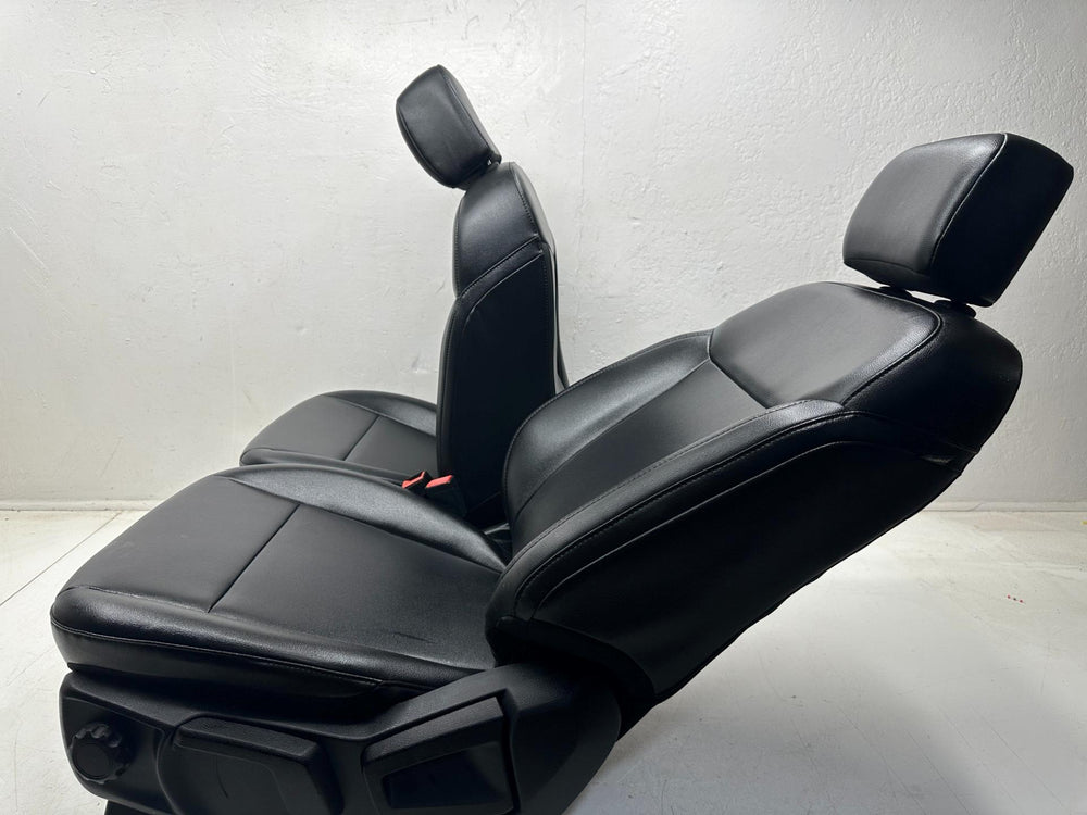 2019 - 2024 Ford Ranger Front Seats, Super Crew, Black Vinyl XL #1089 | Picture # 13 | OEM Seats