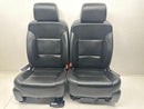 2014 - 2019 GMC Sierra Chevy Silverado Front Seats, Black Leather LT Power #1090 | Picture # 29 | OEM Seats