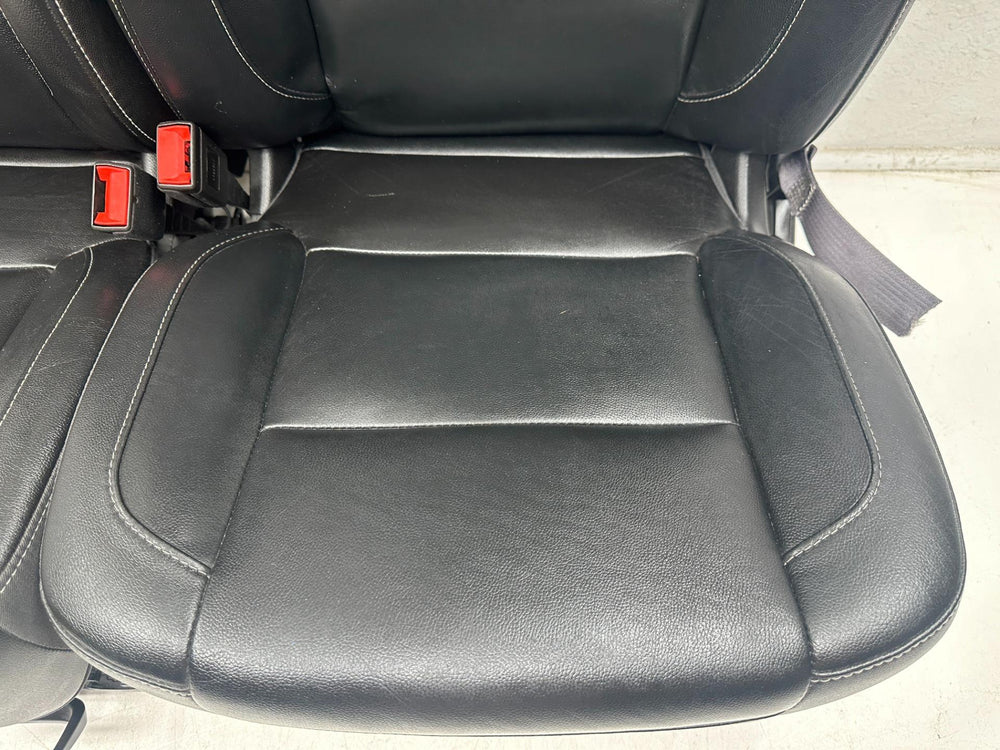 2014 - 2019 GMC Sierra Chevy Silverado Front Seats, Black Leather LT Power #1090 | Picture # 6 | OEM Seats