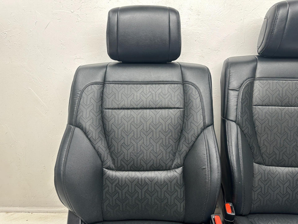 2022 - 2025 Toyota Tundra Limited Black Softex Leather Front Seats, #1091 | Picture # 7 | OEM Seats