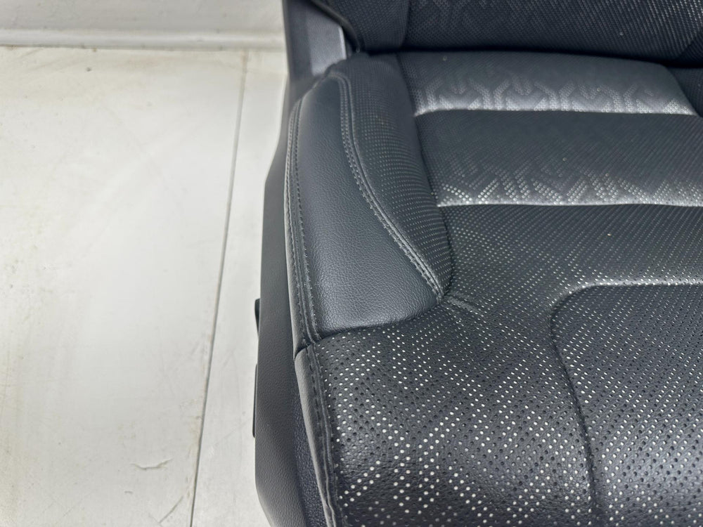2022 - 2025 Toyota Tundra Limited Black Softex Leather Front Seats, #1091 | Picture # 9 | OEM Seats