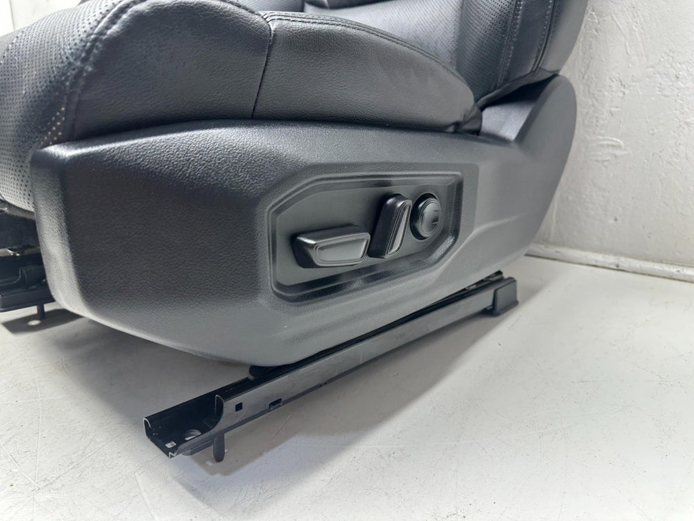 2022 - 2025 Toyota Tundra Limited Black Softex Leather Front Seats, #1091 | Picture # 12 | OEM Seats