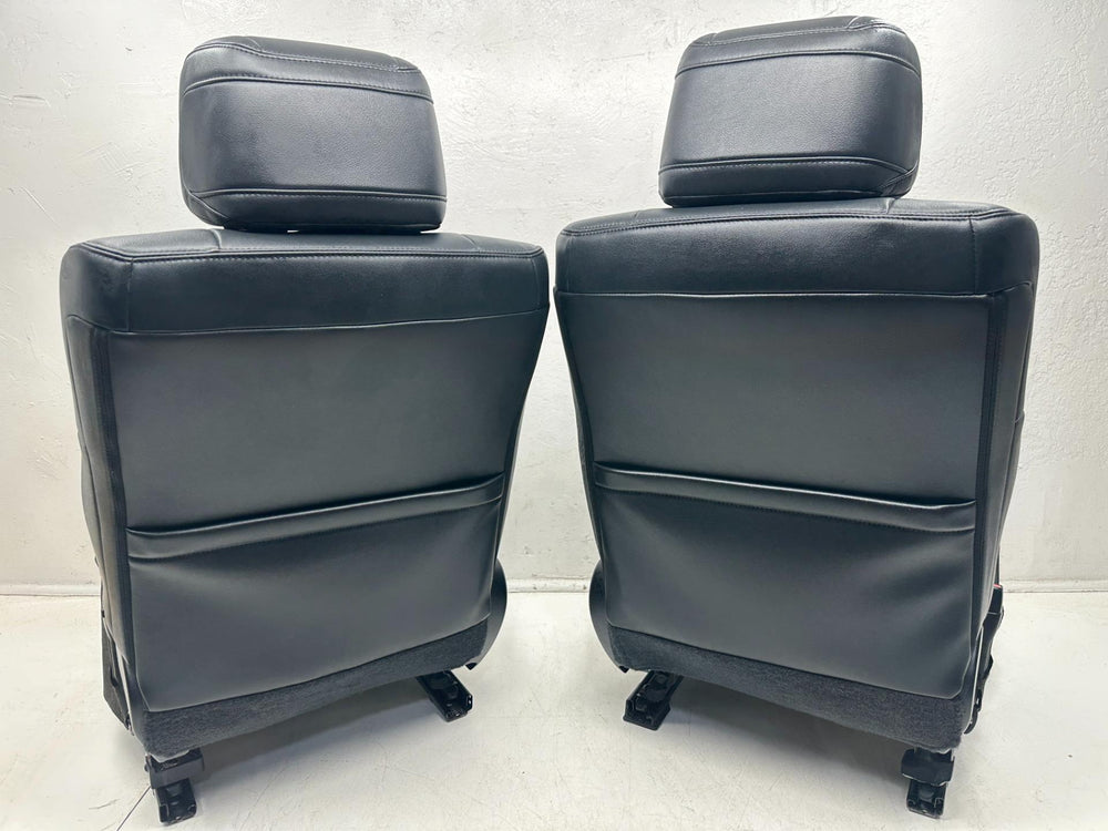 2022 - 2025 Toyota Tundra Limited Black Softex Leather Front Seats, #1091 | Picture # 13 | OEM Seats