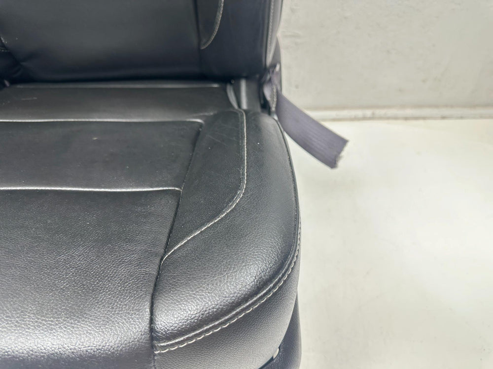 2014 - 2019 GMC Sierra Chevy Silverado Front Seats, Black Leather LT Power #1090 | Picture # 22 | OEM Seats