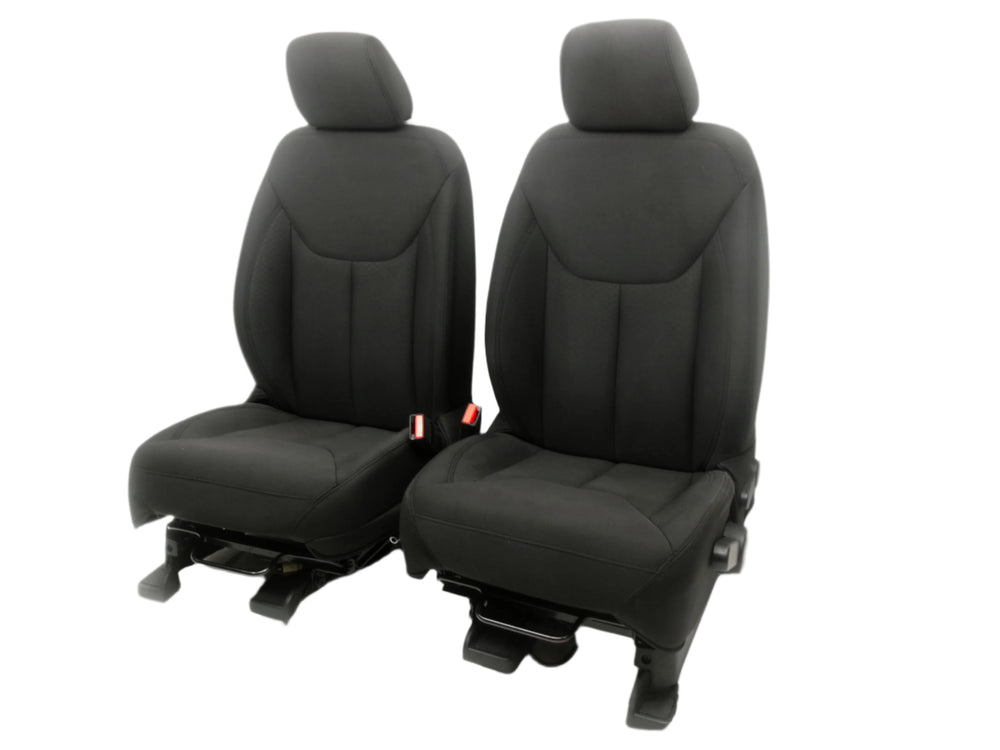 2013 2018 JK Jeep Wrangler Seats, Door Black Cloth #1284
