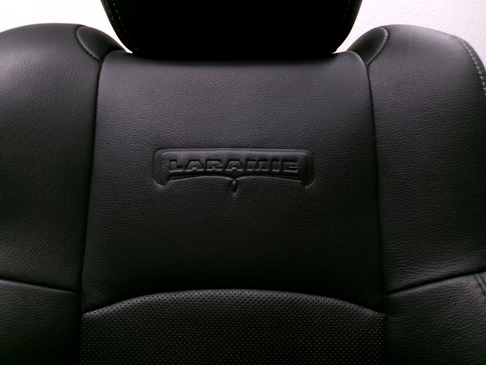 2009 - 2018 Dodge Ram Seats Laramie Black Leather Heated Cooled #1423 | Picture # 10 | OEM Seats