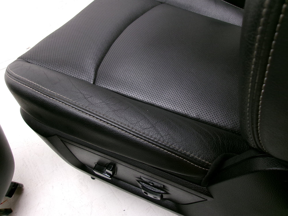 2009 - 2018 Dodge Ram Seats Laramie Black Leather Heated Cooled #1423 | Picture # 14 | OEM Seats