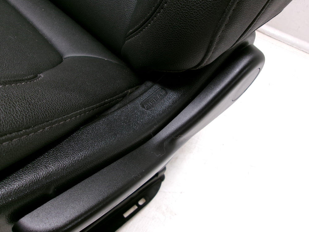 2019 - 2024 GMC Sierra Chevy Silverado Seats Black Vinyl #1429 | Picture # 10 | OEM Seats