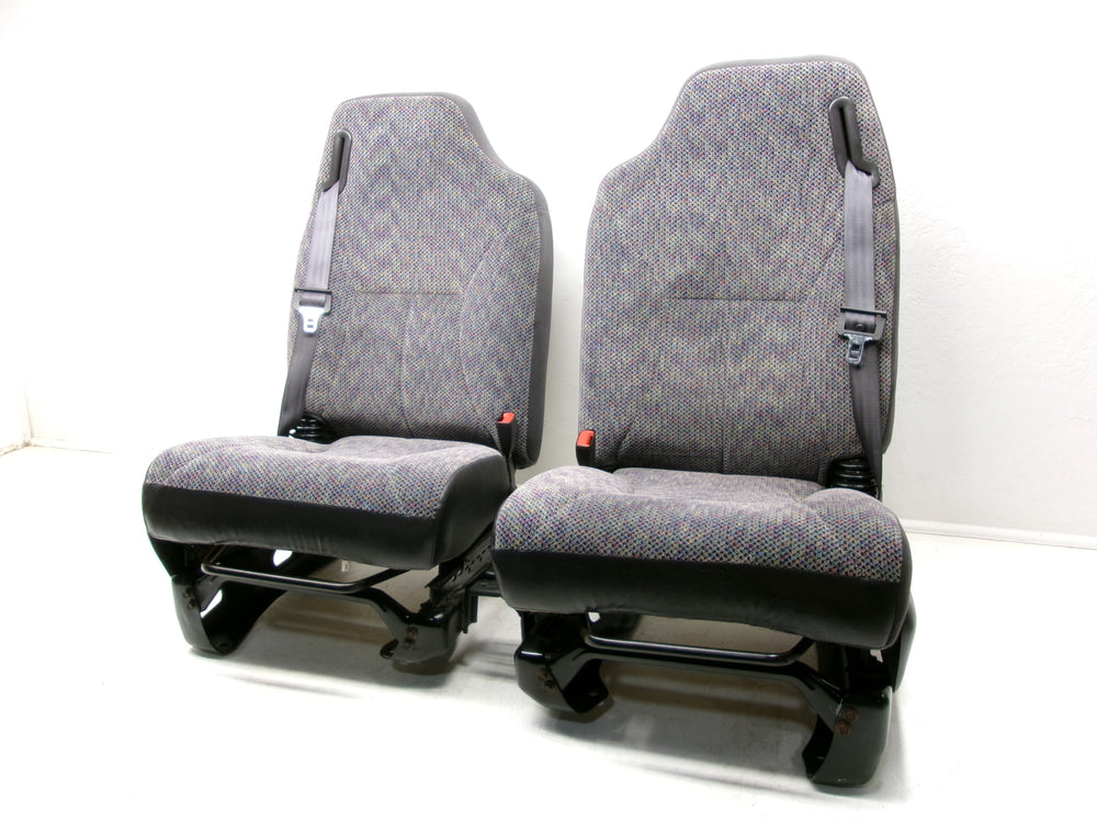 1994 - 2001 Dodge Ram Seats Gray Cloth #1419 | Picture # 9 | OEM Seats