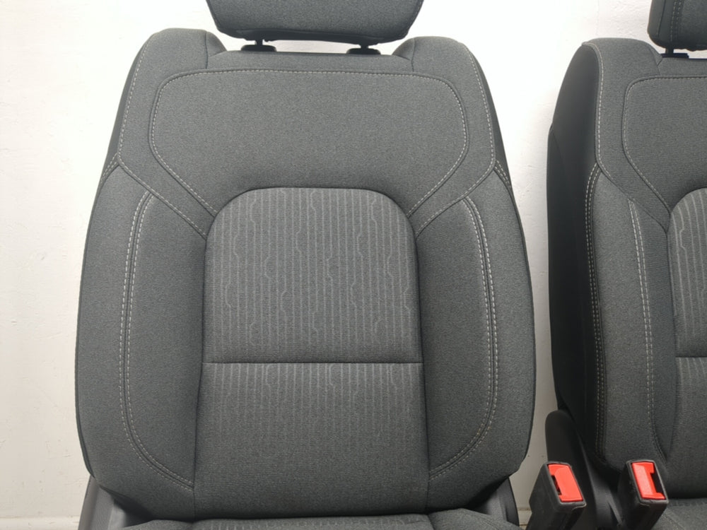 2019 - 2024 Dodge Ram Seats, Powered Premium Black Cloth, 1500 DT #1288 | Picture # 4 | OEM Seats