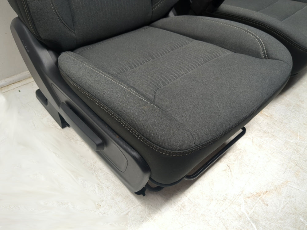 2019 - 2024 Dodge Ram Seats, Powered Premium Black Cloth, 1500 DT #1288 | Picture # 8 | OEM Seats