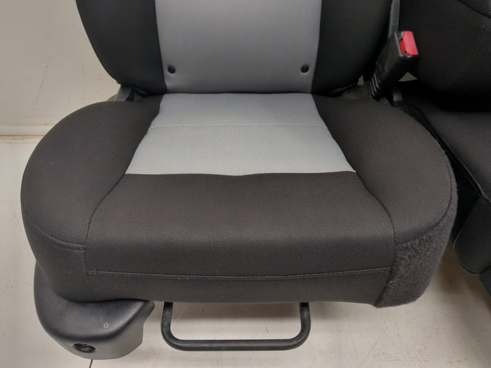 1998 - 2009 Ford Ranger Seats, Black Cloth 60-40 Bench , Extended Cab #1291 | Picture # 3 | OEM Seats