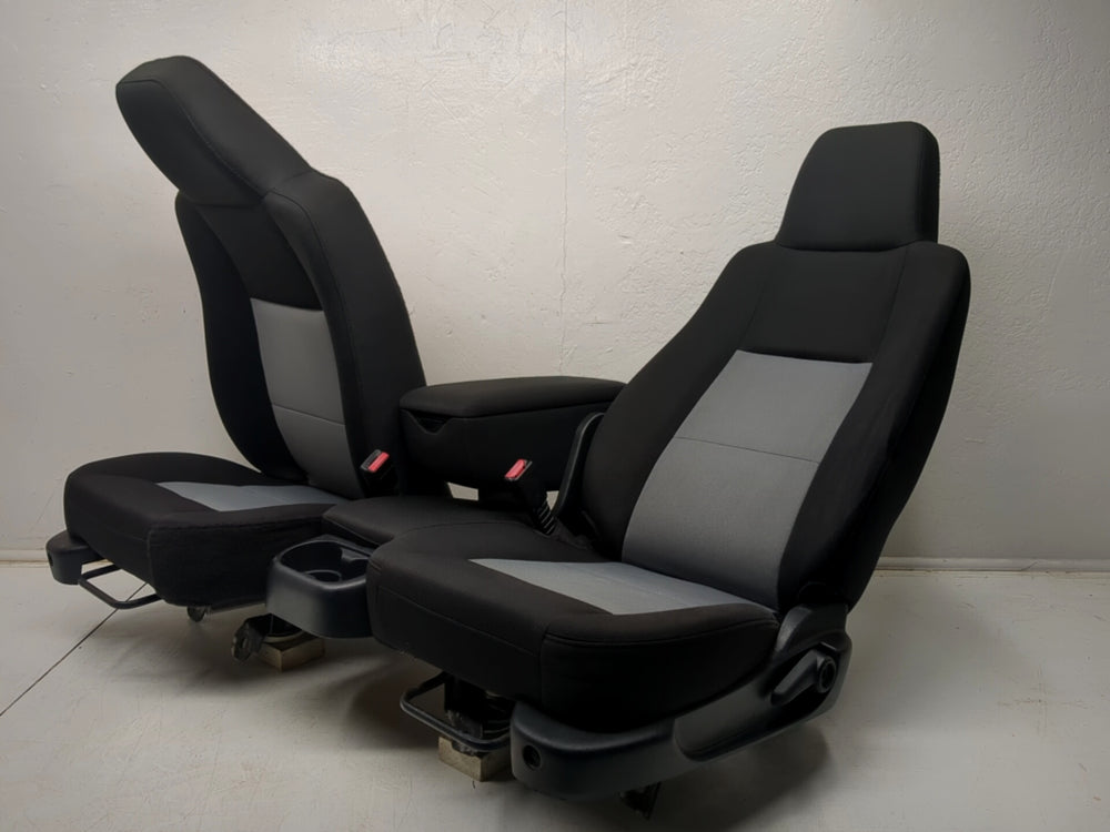 1998 - 2009 Ford Ranger Seats, Black Cloth 60-40 Bench , Extended Cab #1291 | Picture # 14 | OEM Seats
