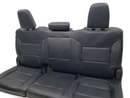 2019 - 2024 Chevy Silverado Rear Seat, Katzkin Black Leather, Crew Cab #3017 | Picture # 9 | OEM Seats