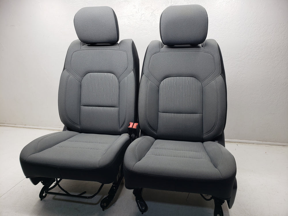 2019 - 2024 Dodge Ram Seats, Premium Powered Gray Cloth, 1500 DT #1303 | Picture # 3 | OEM Seats